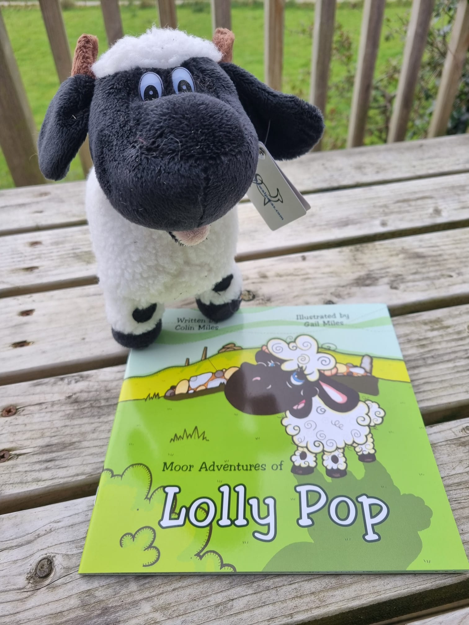 Lollopop Book and Cuddly toy 